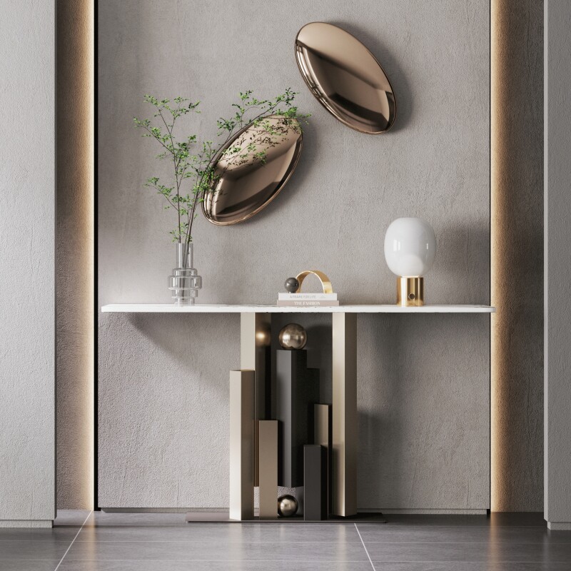 Glamouröse Konsolentische: Kre – Desk Setup Minimalist Bewertung und Preis