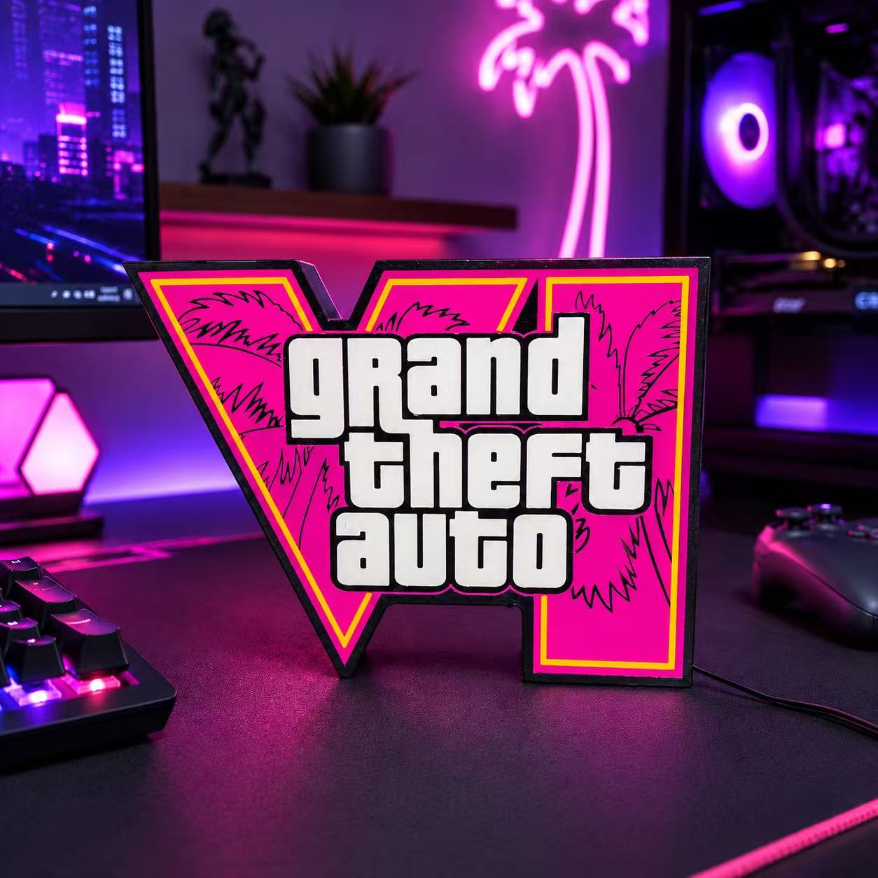 2026 Neue GTA 6 Horizon Ambien – Desk Setup Lamp Bewertung und Preis