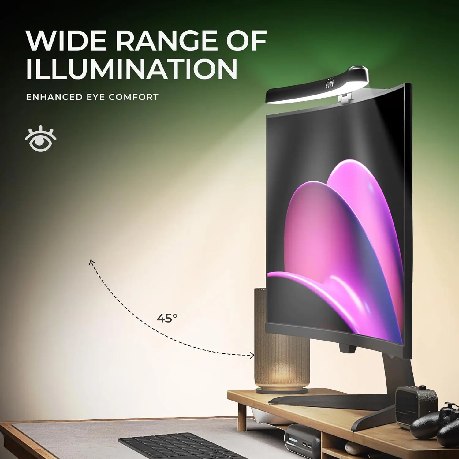 Computer-Monitor-Lichtleiste R – Desk Setup Lamp Bewertung und Preis